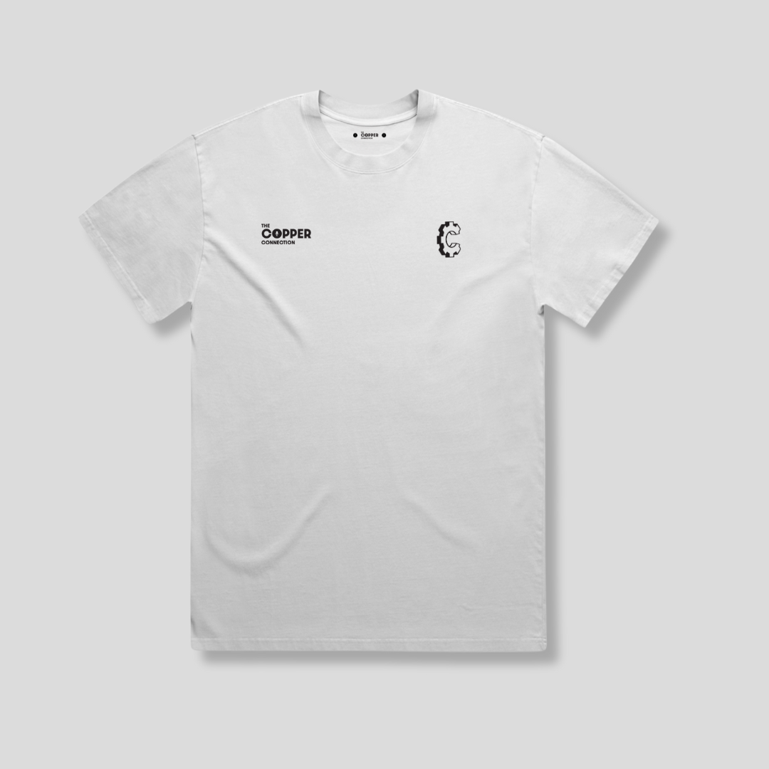 Mens Copper Connection T-Shirt White
