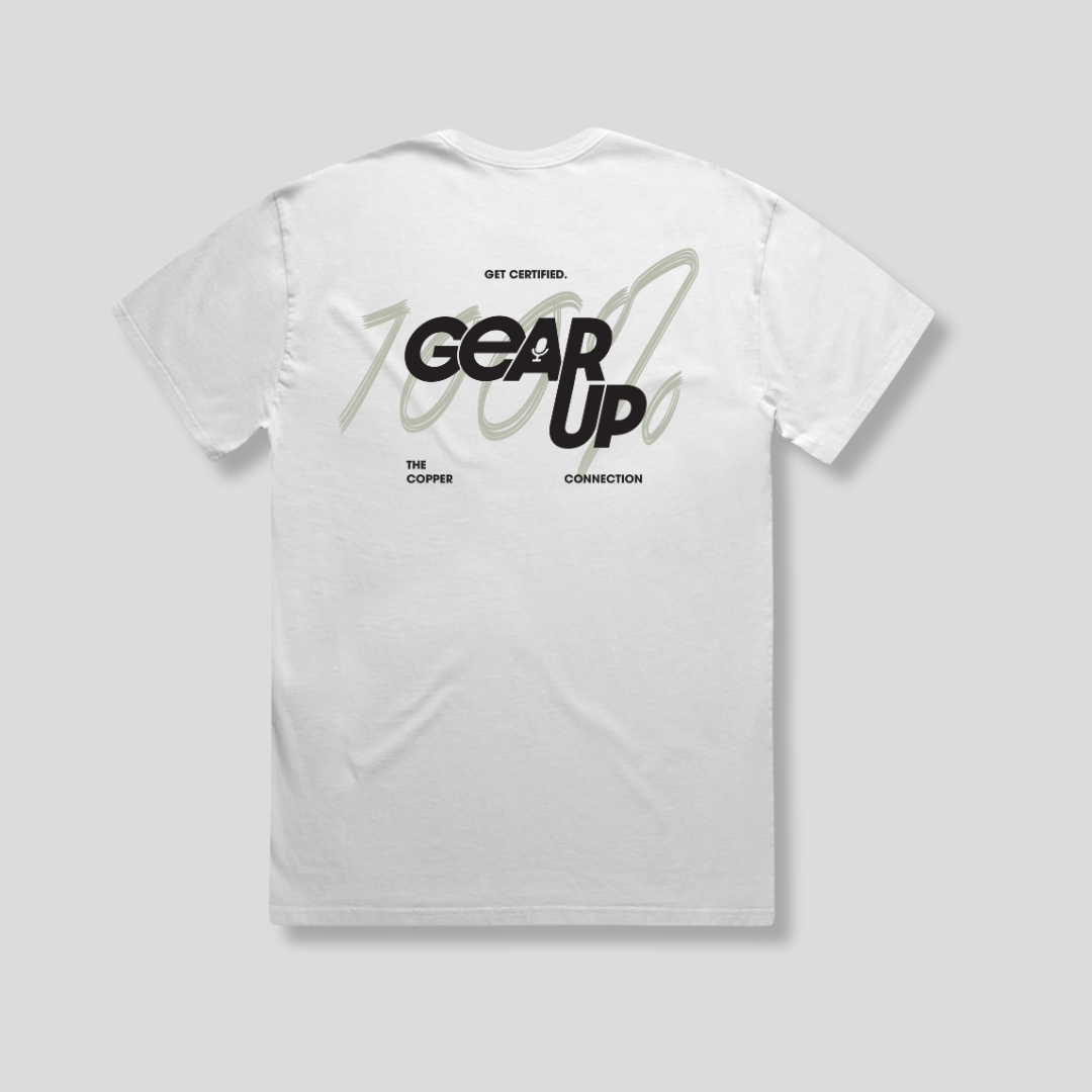 Womens Gear Up T-Shirt White