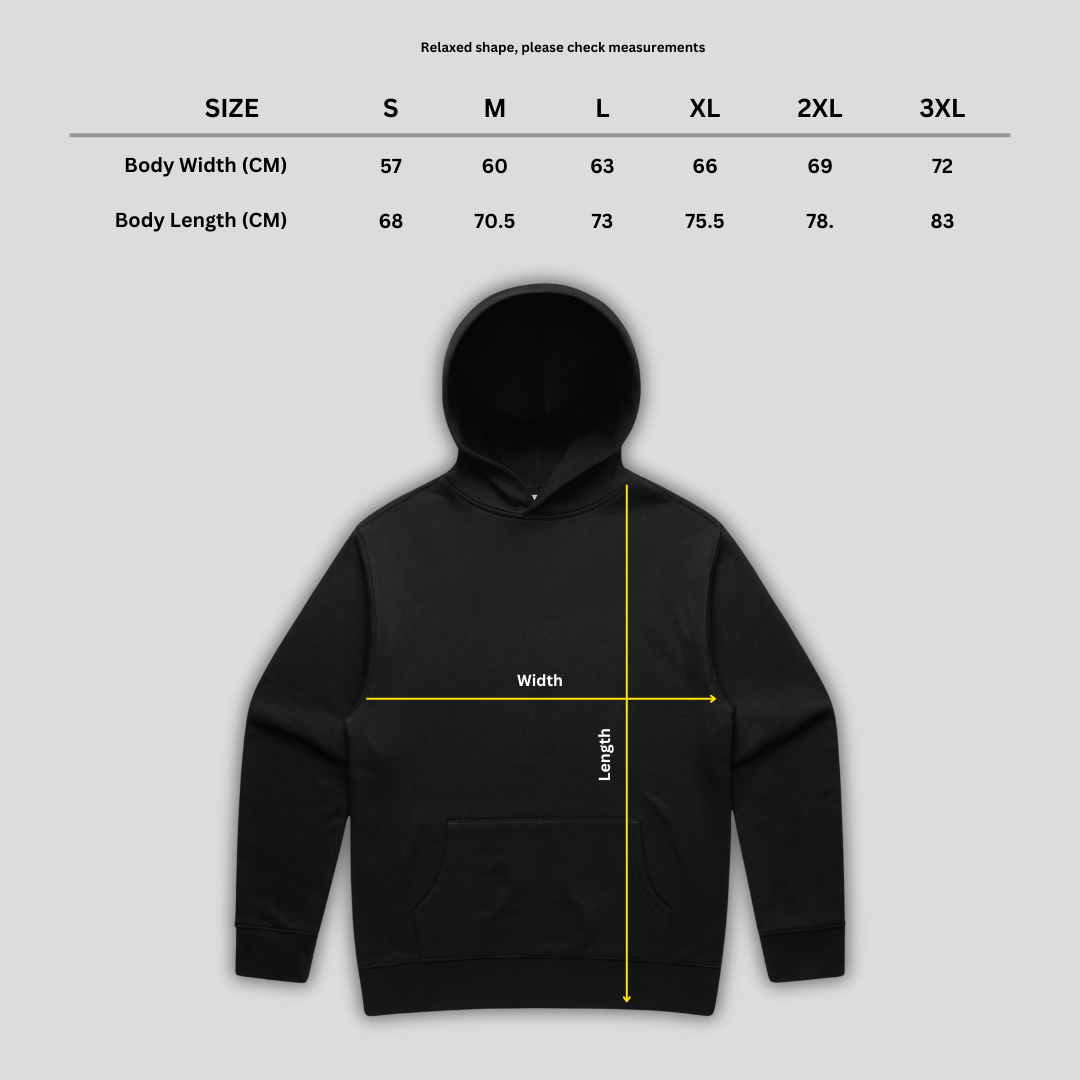 Unisex Gear Up Hood Black